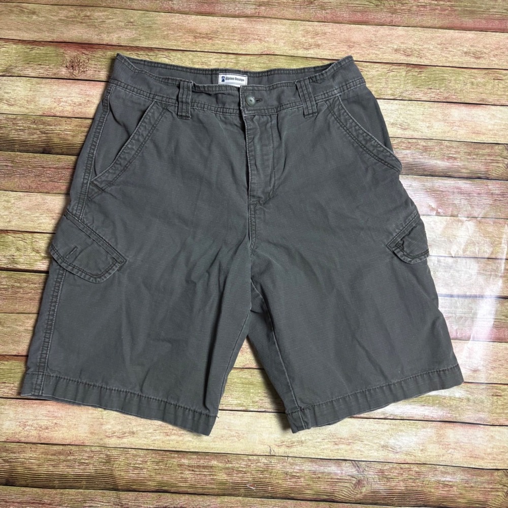 Utilitarian Streetwear Alpine Design Ripstop Cargo Shorts Size 32 Gorpcore Indie